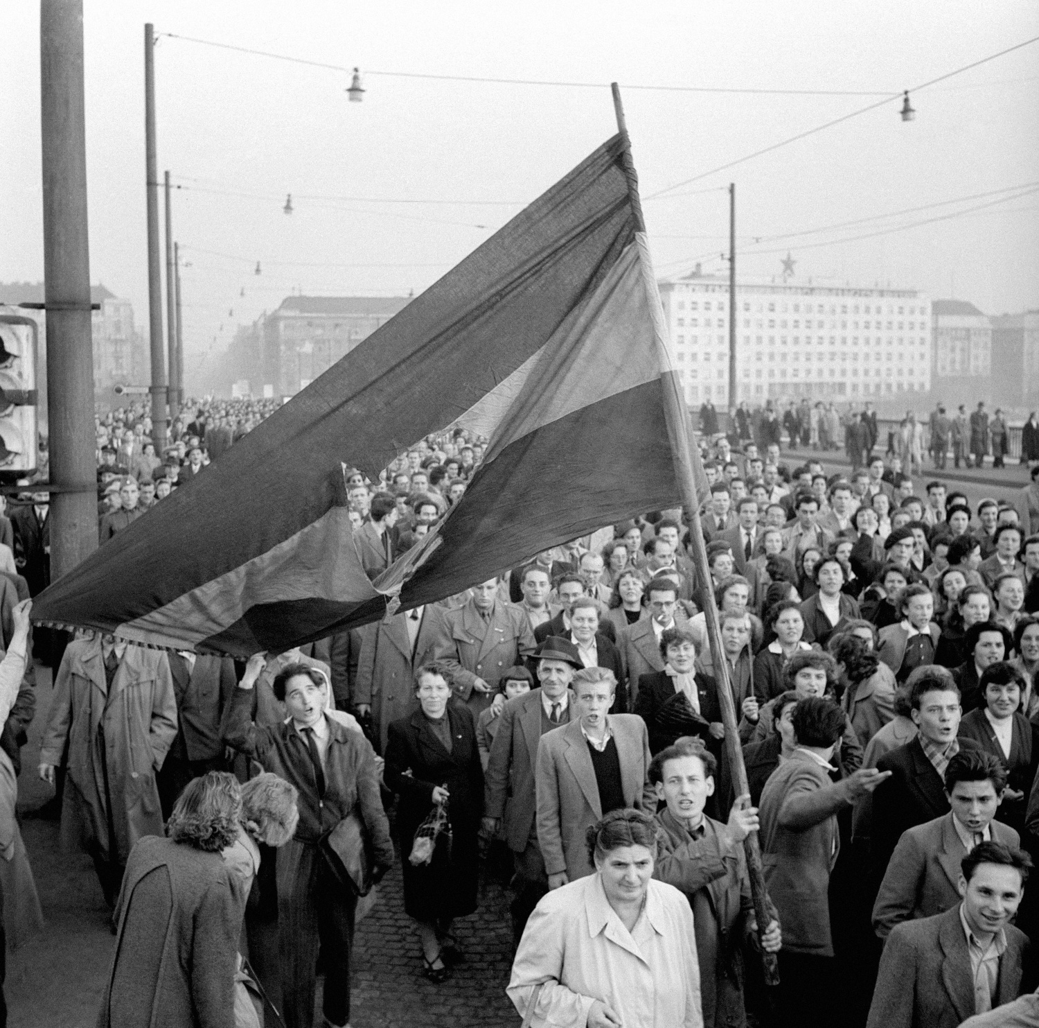 Az 1956-os forradalom és szabadságharc évfordulója alkalmából tartandó ünnepség